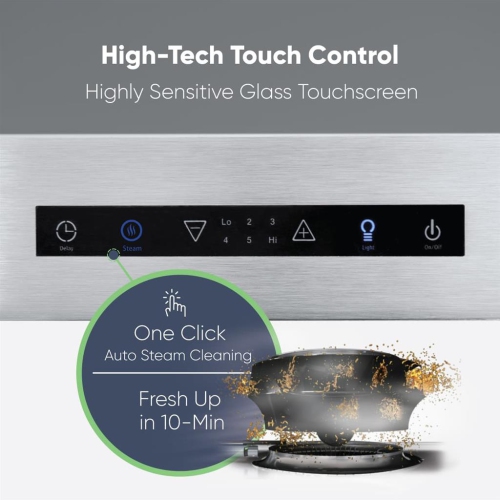 Pacific SC8830BS Trusteam Under Cabinet Hood