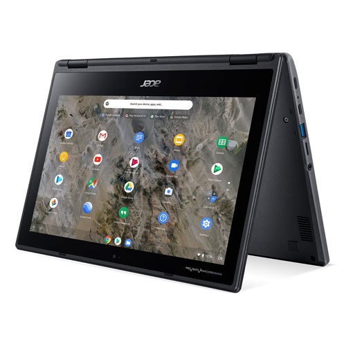 Chromebook à écran tactile de 11,6 po Spin 311 d'Acer - Noir