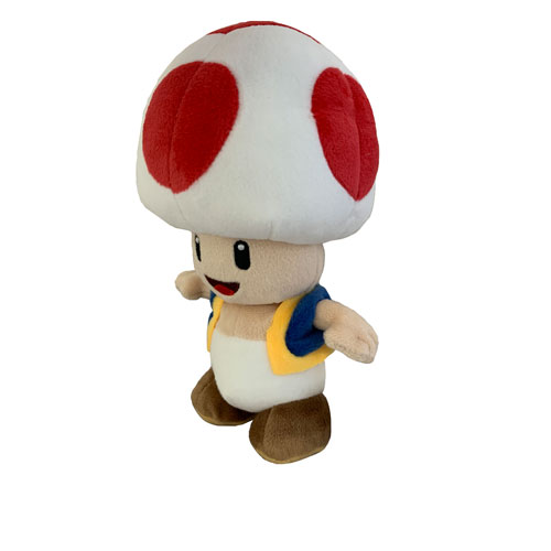 Little Buddies Super Mario Bros Red Toad Plush