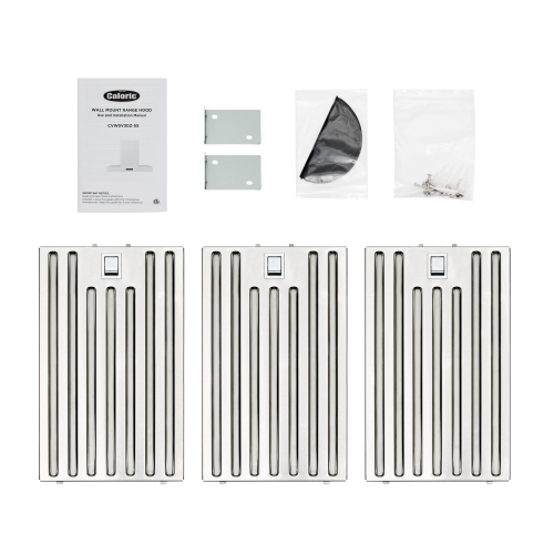 Caloric 30" 600 CFM Wall Mount Range Hood