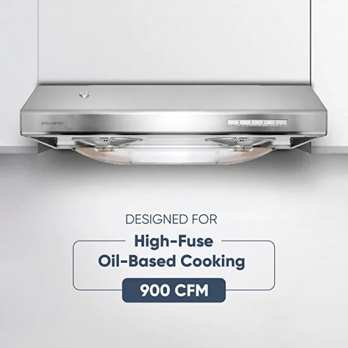 Pacific AC3000BS Auto Clean Under Cabinet Range Hood