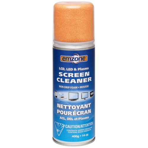 Image 1 de 1.. Emzone – Nettoyant d’écran en vaporisateur, 118 ml, antistatique, sans alcool et sans ammoniac
