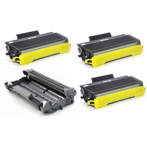 Max Saving – 4 Pack Compatible TN580,TN650,DR520,DR620 Toner Cartridge for Brother DR-620,TN-650,TN-580,DR-520
