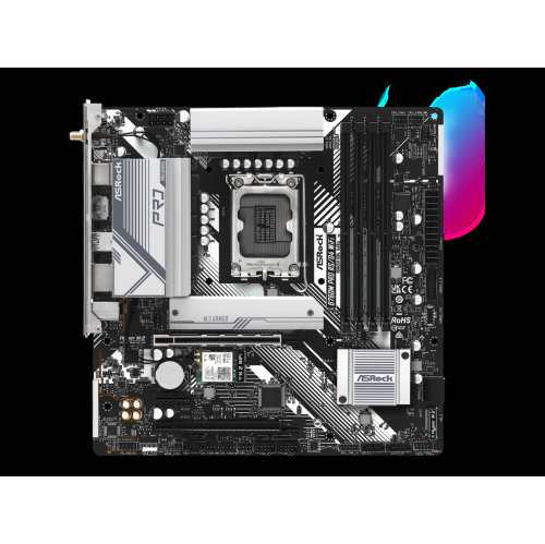 ASRock B760M Pro RS WiFi LGA 1700 DDR4 Micro ATX Motherboard