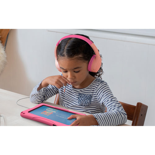 Casque d'écoute avec fil pour enfants SoundForm Mini de Belkin - Rose