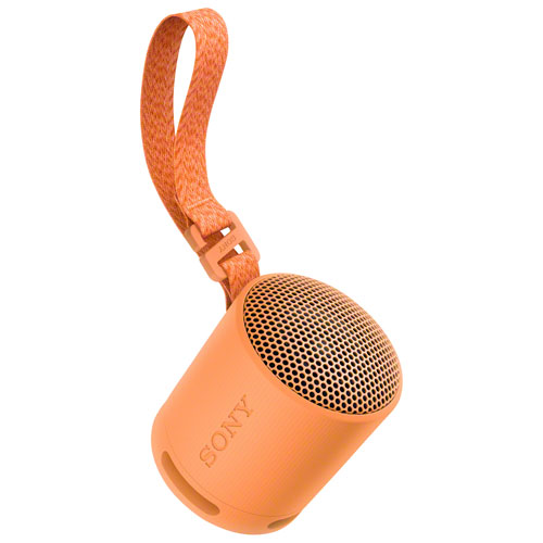 Haut-parleur sans fil Bluetooth étanche SRS-XB100 de Sony - Orange