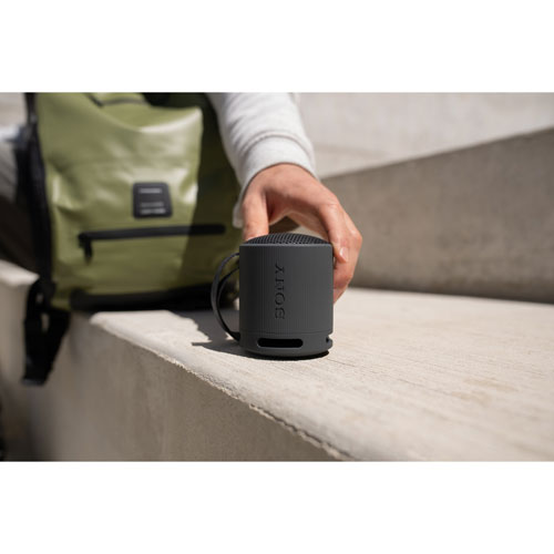 Sony SRS-XB100 Waterproof Bluetooth Wireless Speaker - Black