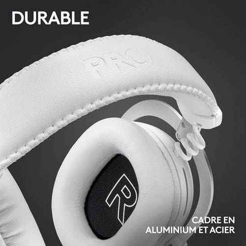 Casque de jeu sans fil G PRO X 2 LIGHTSPEED de Logitech - Blanc