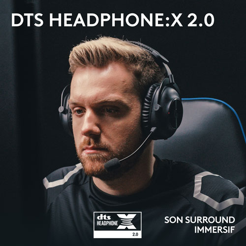Casque de jeu sans fil G PRO X 2 LIGHTSPEED de Logitech - Noir