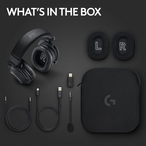 Casque de jeu sans fil G PRO X 2 LIGHTSPEED de Logitech - Noir