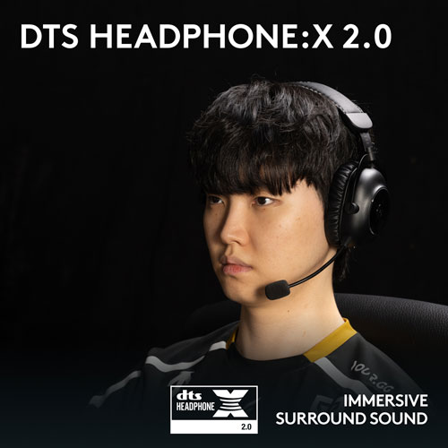 Casque de jeu sans fil G PRO X 2 LIGHTSPEED de Logitech - Noir