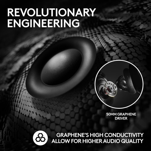 Casque de jeu sans fil G PRO X 2 LIGHTSPEED de Logitech - Noir