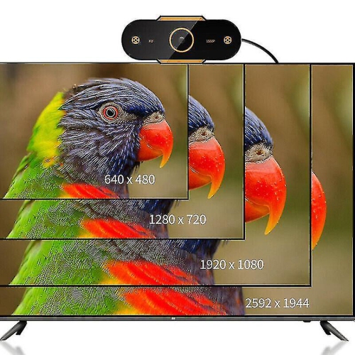 1080p Full Hd Computer Webcam With Microphone Mic Usb For Pc Desktop Laptop