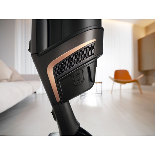 Aspirateur-balai vertical sans fil Triflex HX2 Pro de Miele avec moteur 3-en-1 léger à DEL breveté à efficacité numérique - Batterie rechargeable
