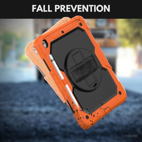 Navor 10.2" Full Body Shockproof Rugged Protective iPad Cover with Pen Holder - for iPad 9th/8th/7th Gen Heavy Duty Cases with Screen Protector