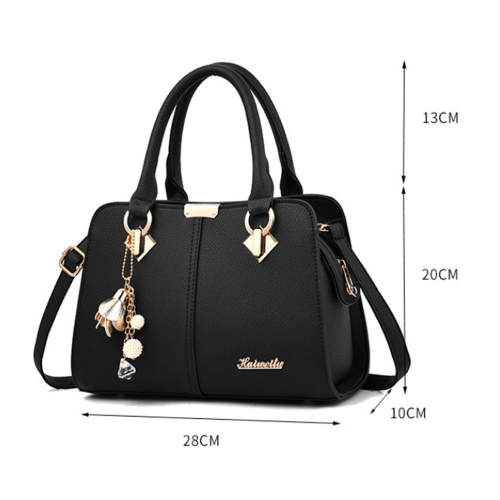 navor Women Shoulder Handbag, PU Leather Messenger Bag, Satchel Shoulder Bag, Casual Crossbody Purse Tote