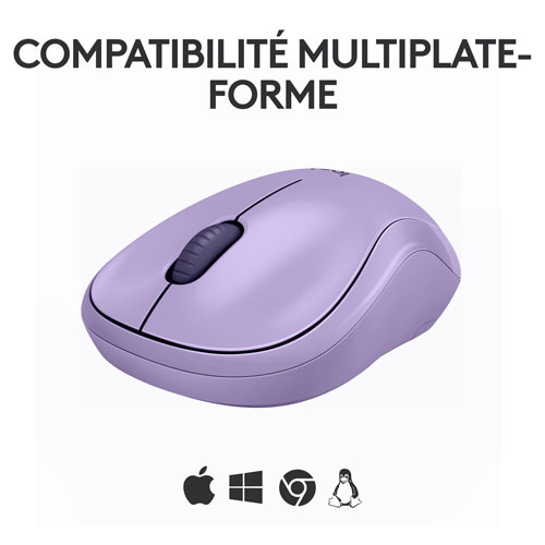 Logitech M240 Silent 1000 DPI Bluetooth Optical Mouse - Lavender - Only at Best Buy