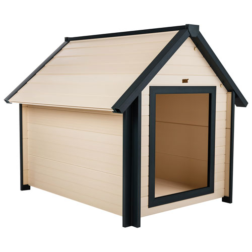 New Age Pet Bunk XL Dog House - Maple