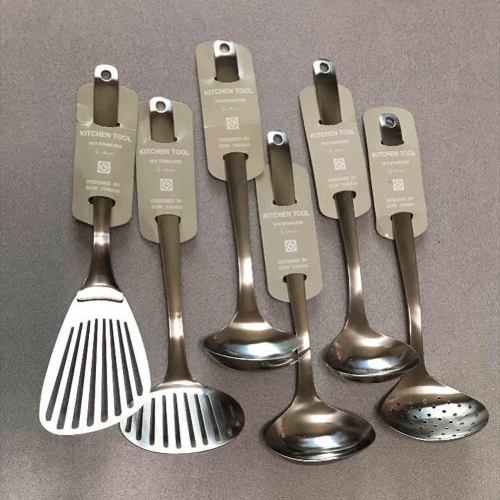 Sori Yanagi Stainless Kitchen Tools 6pcs Set