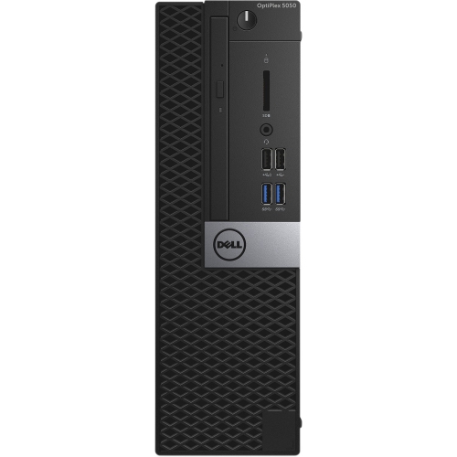 Refurbished - Dell OptiPlex 5050 SFF Desktop Intel i5-7500 16 GB DDR4 256 GB SSD Windows 10 Pro 64-bit