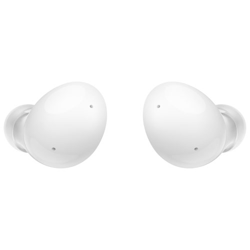 Remis à neuf – Écouteurs boutons 100 % sans fil à suppression du bruit Galaxy Buds2 de Samsung – Blanc