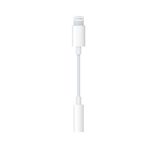 Open Box - Apple MMX62AM/A Lightning to Headphone Jack 3.5mm Audio Adapter