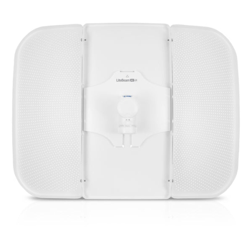 Ubiquiti UISP airMAX LiteBeam 5-GHz 26-dBi 2x2 MIMO High Gain Directional Long Range CPE with Dedicated Management Radio - 5 Pack - White