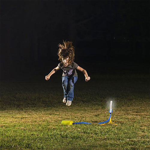 Fusées Jr. Glow Stomp Rockets de Stomp Rocket - Paquet de 4