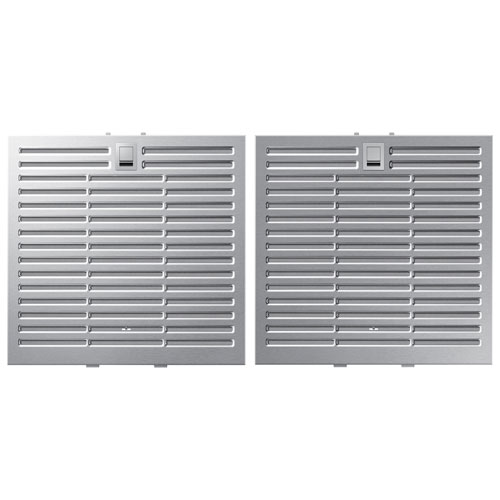 Samsung Bespoke 36" Wall Mount Range Hood (NK36CB700WCGAA) - Grey Glass