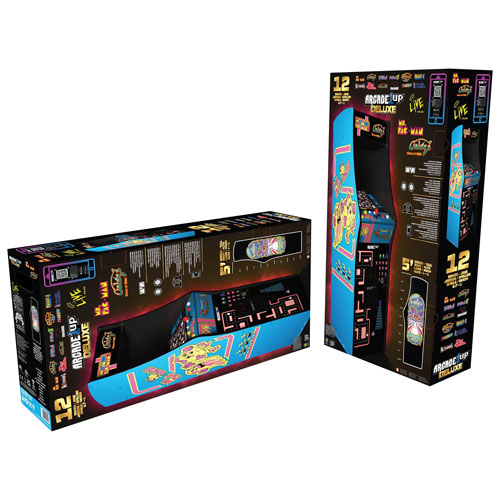 Ms. Pac-Man Arcade1Up Class of '81 Deluxe Arcade Machine