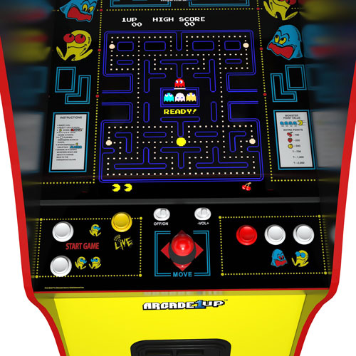 Arcade1Up PAC-MAN Deluxe Arcade Machine