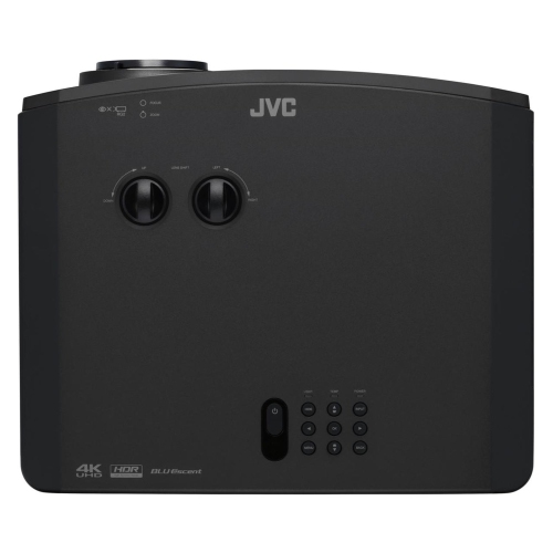 JVC LX-NZ30B - DLP Home Theater Projector, 4K UHD/HDR, 3300 Lumens, With Remote Control Black