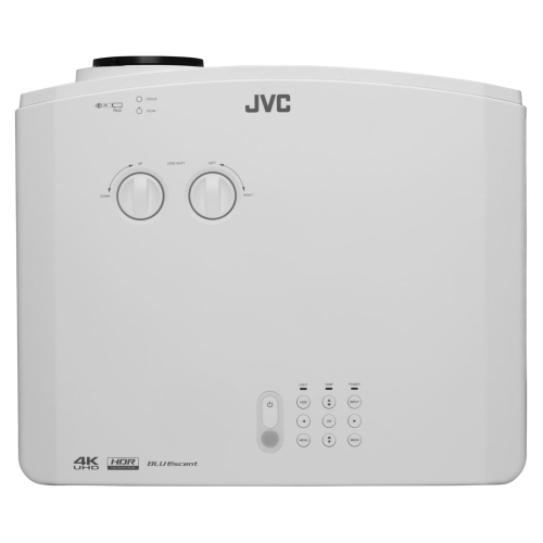 JVC LX-NZ30B - DLP Home Theater Projector, 4K UHD/HDR, 3300 Lumens, With Remote Control, White