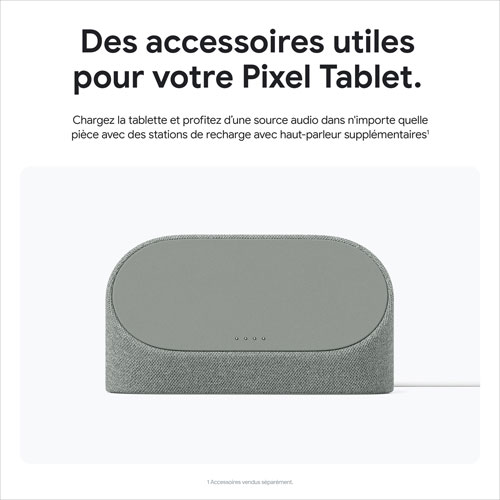 Tablette 11 po 256 Go Pixel de Google avec station de chargement/haut-parleur - Vert lichen