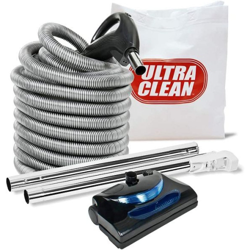 Ultra Clean Central Vacuum Kit with Powerhead Hose and Tools, Fits All Brands Beam Electrolux Nutone Hayden