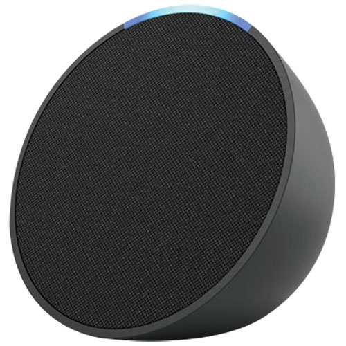 Haut-parleur intelligent Echo Pop d'Amazon avec Alexa - Anthracite