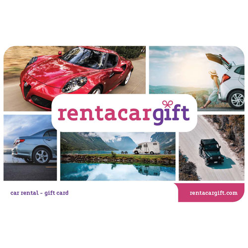 RentacarGift $300 Gift Card - Digital Download