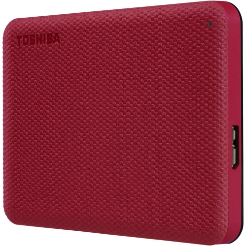 Disque dur externe USB 3.0 Canvio Advance de 1 To de Toshiba - Rouge