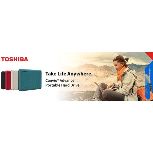 Toshiba Canvio Advance 2TB USB 3.0 External Hard Drive