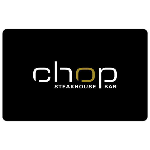 Chop Gift Card - $200 - Digital Download