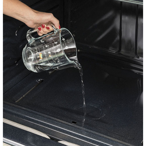 GE 30" 5.0 Cu. Ft. True Convection 5-Element Freestanding Electric Air Fry Range - Slate