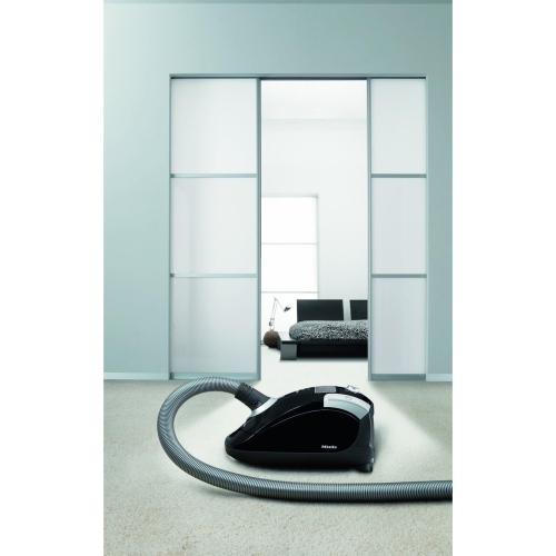 Miele Compact C1 Canister Vacuum - Obsidian Black
