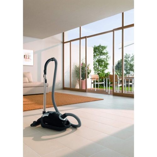 Miele Compact C1 Canister Vacuum - Obsidian Black
