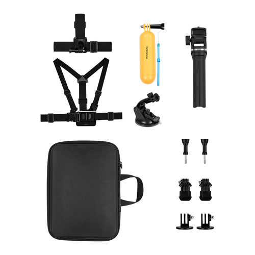 Trousse d'accessoires essentiels d'Insignia pour GoPro