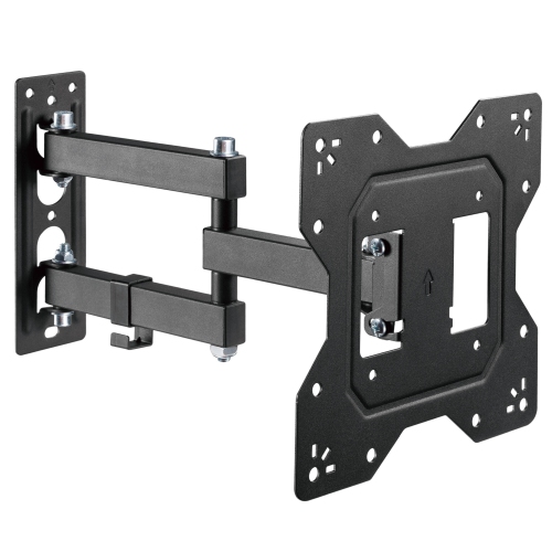 Full Motion TV Wall Mount for 23-43 Inch Flat or Curved Screen Hold up to 66lbs and VESA 200*200mm