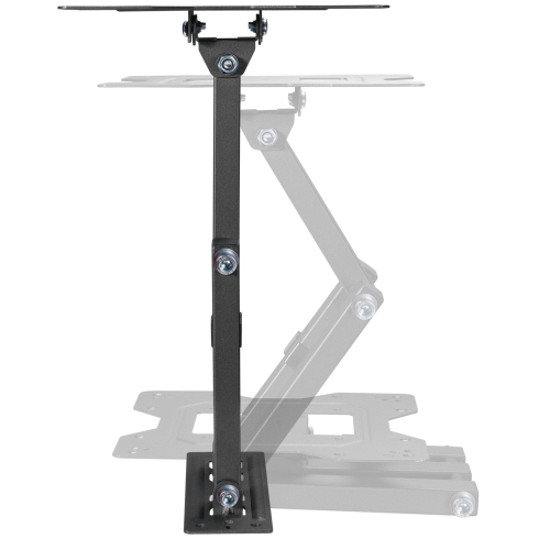 Full Motion TV Wall Mount for 23-43 Inch Flat or Curved Screen Hold up to 66lbs and VESA 200*200mm