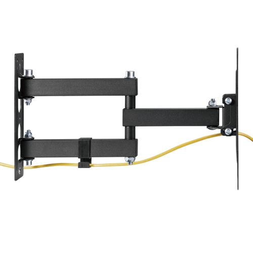 Full Motion TV Wall Mount for 23-43 Inch Flat or Curved Screen Hold up to 66lbs and VESA 200*200mm