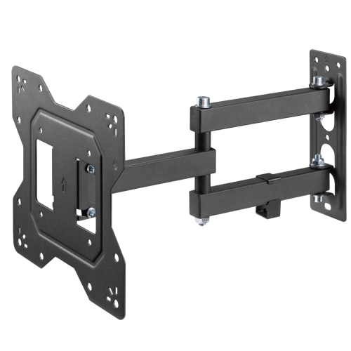 Full Motion TV Wall Mount for 23-43 Inch Flat or Curved Screen Hold up to 66lbs and VESA 200*200mm