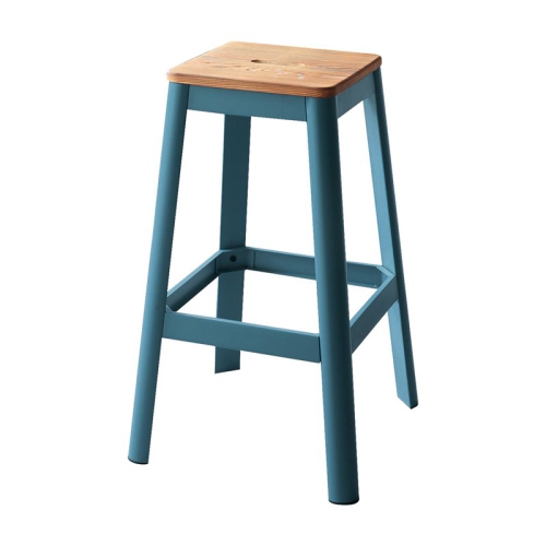 ACME Jacotte Bar Stool in Natural and Teal