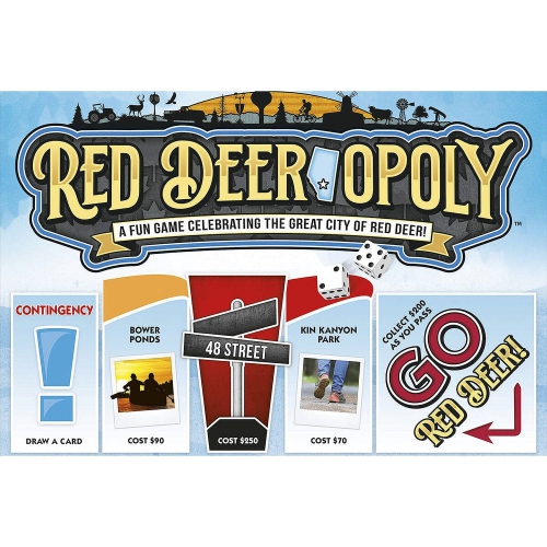 Late For The Sky - Red Deer-Opoly